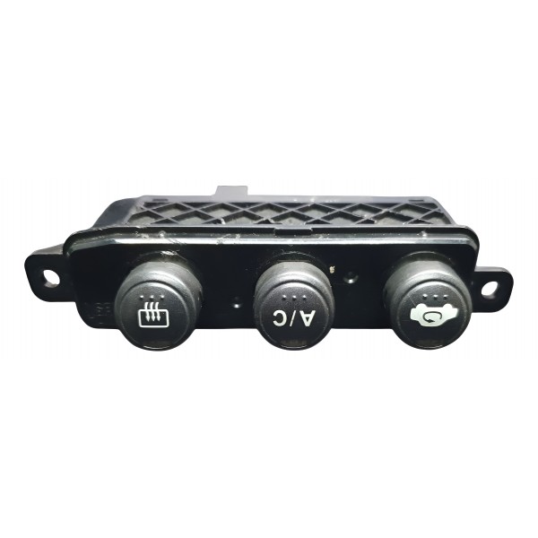 Comando Botão Ar Condicionado Honda Civic 01 A 05 Preto