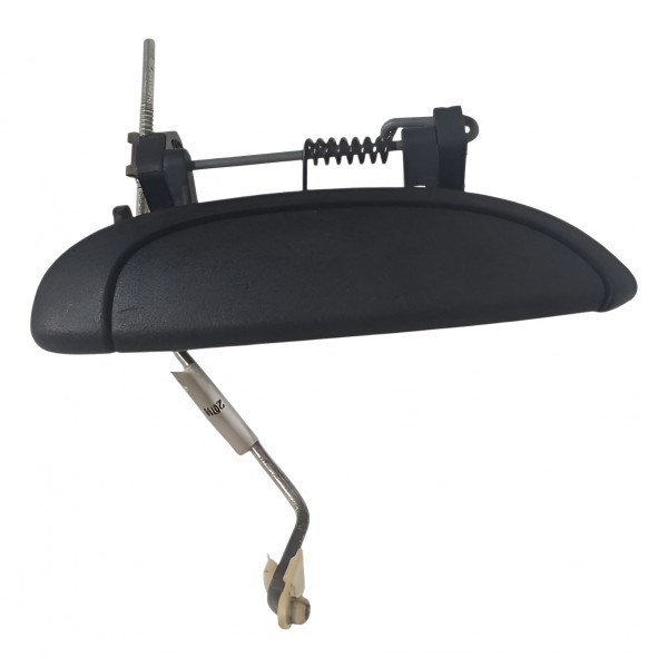 Maçaneta Ext Porta Diant Dir Renault Logan 2008 14 770043307 Preto Dianteira