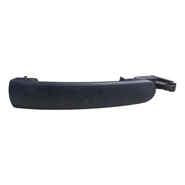 Maçaneta Externa Dianteira Preta Vw Fox Polo 2003 A 2009 Cinza Dianteira
