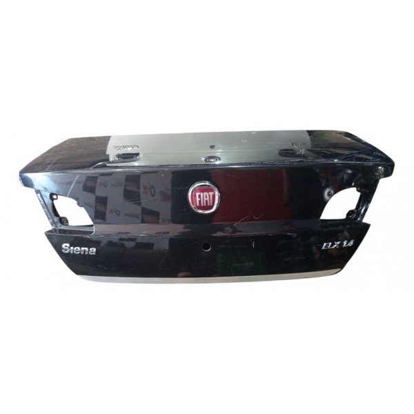 Tampa Traseira Fiat Siena Attractive 2009 A 2012 Original Preto